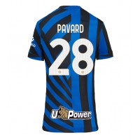 Fotbalové Dres Inter Milan Benjamin Pavard #28 Dámské Domácí 2024-25 Krátký Rukáv